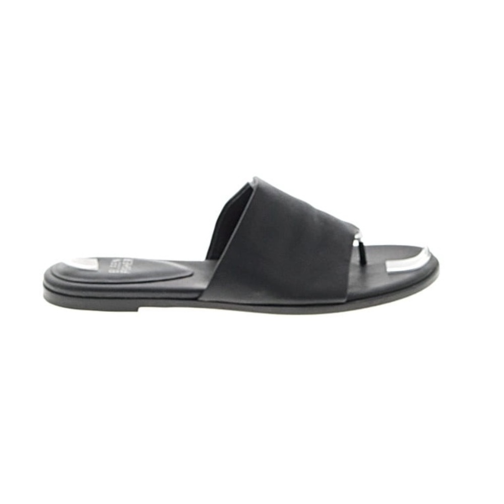 Eileen Fisher Edge Leather Slides